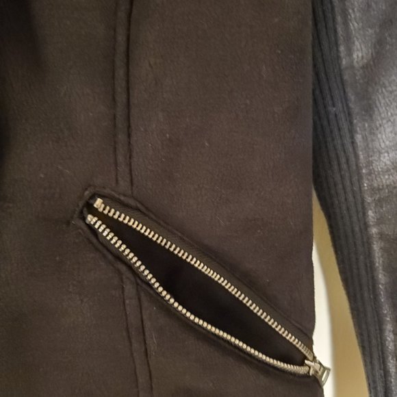 Zara Faux suede shearing Jacket - Picture 6 of 6